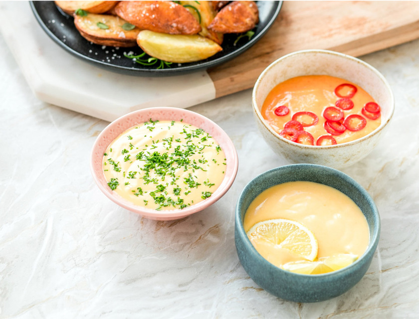 Mayonnaise auf 3 Arten Kenwood Club