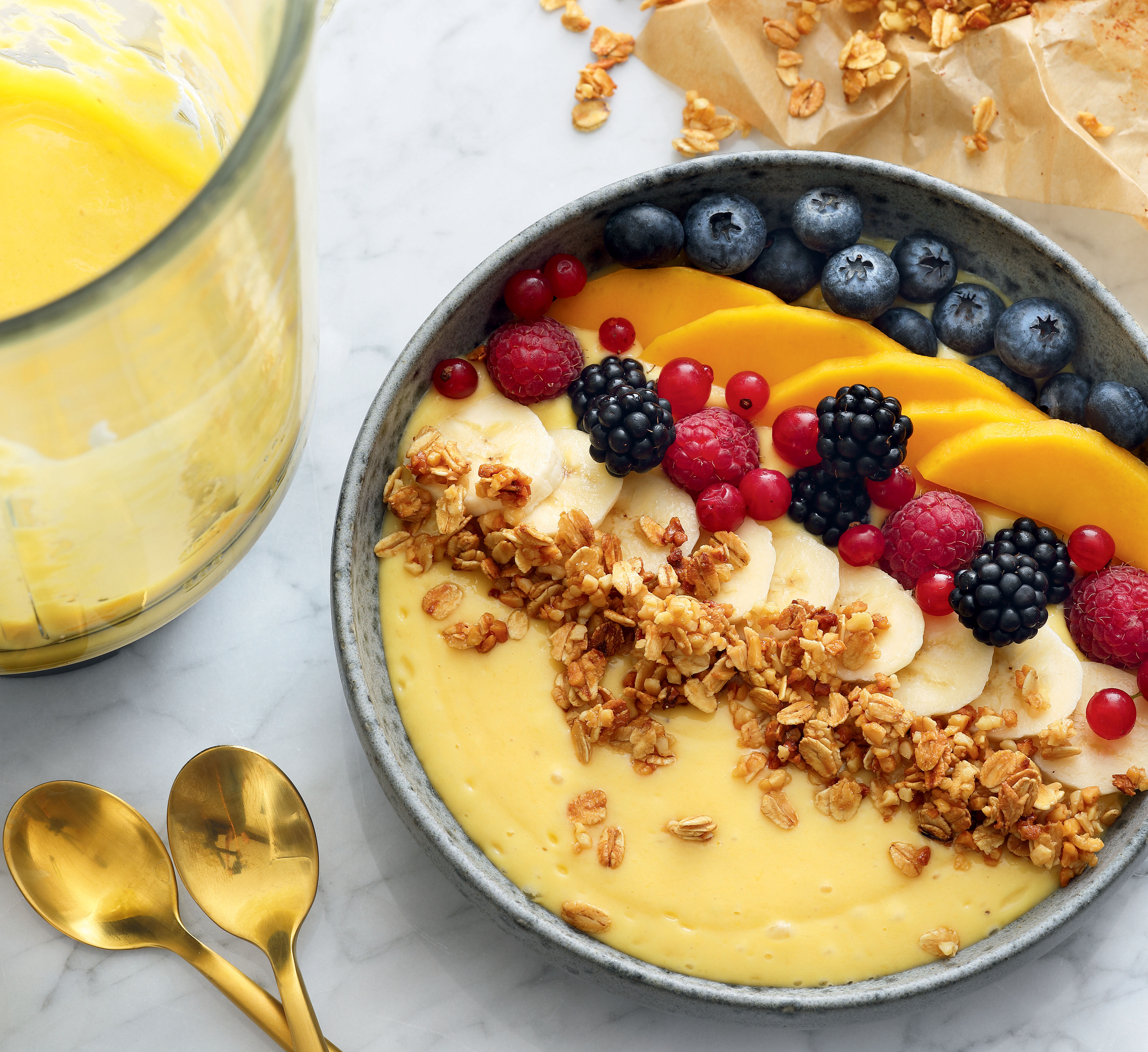 BananenMangoSmoothieBowl Kenwood Club